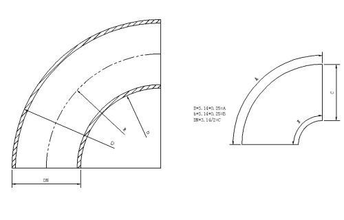 Threaded Long Radius Elbow 90 Degree SS Plumbing Fittings
