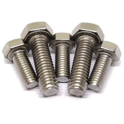 DIN933 DIN931 Industrial Steel Pipe Fittings M8 M10 Grade 8.8 10.9 Bolt High Strength