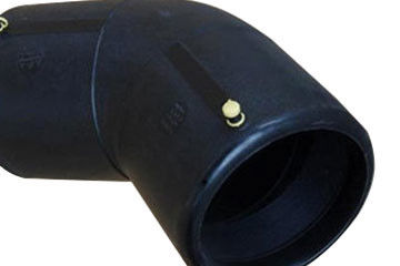 45 Degree HDPE Elbow Electrofusion Fittings For Water