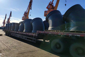 Welding Connect Pipe 420 / MPa Ductile Iron Pipe Bends