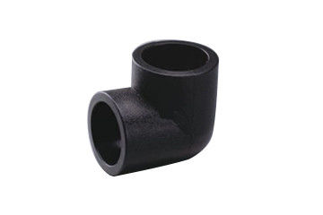 Water Sanitation Butt 90 °  Elbow HDPE Pipe Fittings
