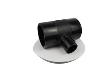 Chemical Socket Connection HDPE Reducing Tee