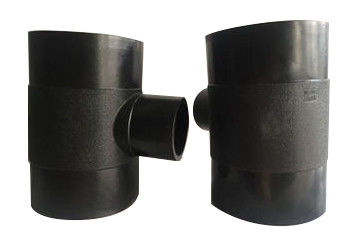 Heating Plate Cool Down Butt Reducing Tee HDPE Pipe Fittings