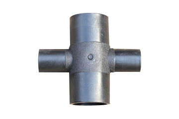 Micro Sprinkler Irrigation Steel Clamp ISO9001 Hdpe Cross