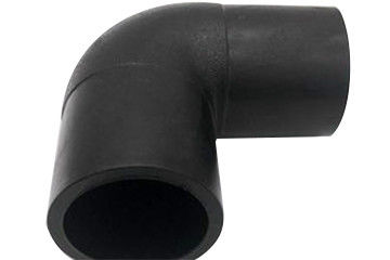 Water sanitation water supply pipe butt 90 ° pe elbow of HDPE pipe fittings