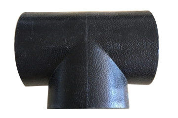 Ministry of health screw joint socket butt tee of HDPE pipe fittings