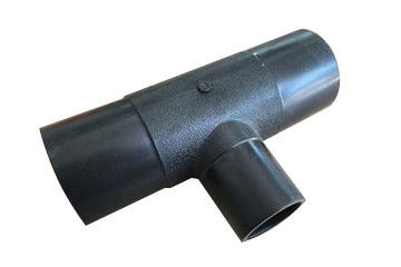 Heating plate cool down butt reducing tee of HDPE pipe fittings