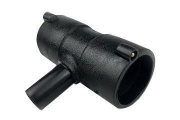 Various chemical no risk electrofusion reducing tee HDPE pipe fittings