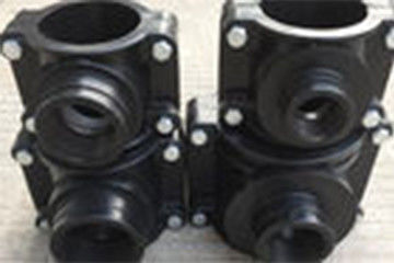 HDPE hot-melt butt special clamp saddle type pipe fittings