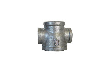 Cross Galvanised Malleable Iron Pipe Fittings
