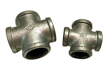 Galvanized Cross Black Malleable Cast Iron Pipe Fittings