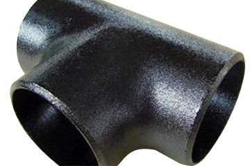 Black Painting Butt Welding Astm Carbon Steel Equal Tee