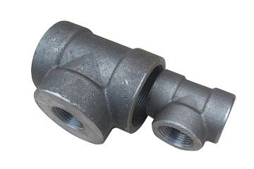 Pipe Threaded Tee Cs Carbon Steel Forged Fittings
