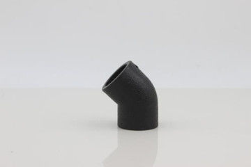 Elongation At Break Water 45 ° Butt Elbow HDPE Pipe Fittings
