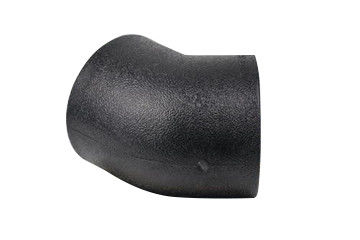 Elongation At Break Water 45 ° Butt Elbow HDPE Pipe Fittings