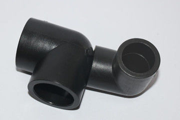 JIS Wear Resistance 1/8&quot; Elbow HDPE Pipe Fittings