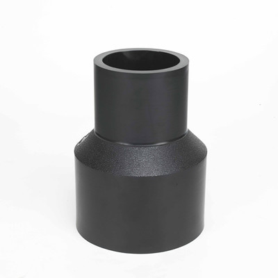 DN110*90 PE 100 HDPE Pipe Reducer Fittings Butt Welding
